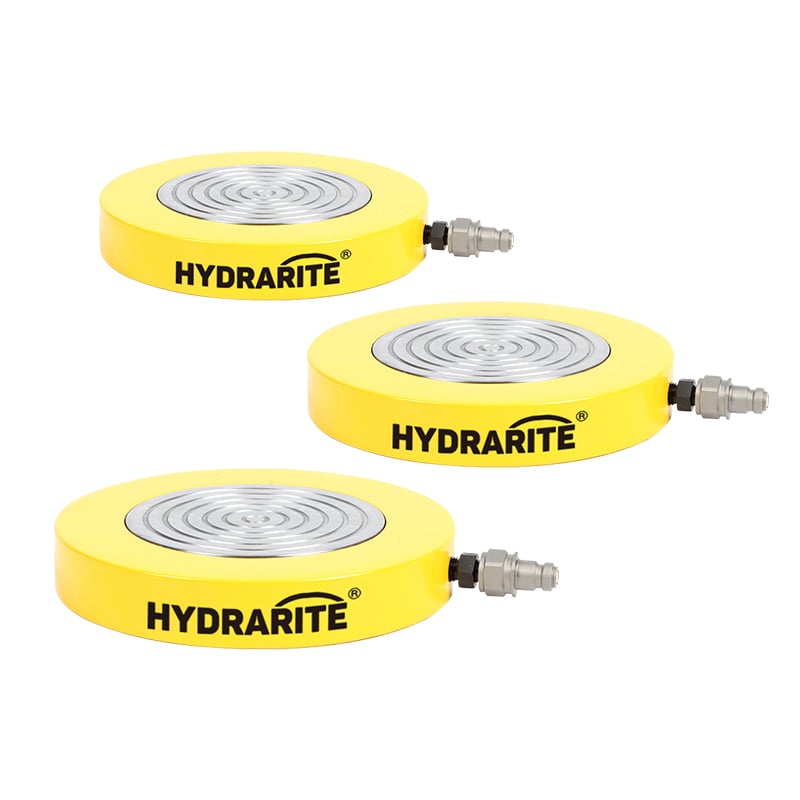 Ultra-High Pressure Ultra-Flat Cylinders