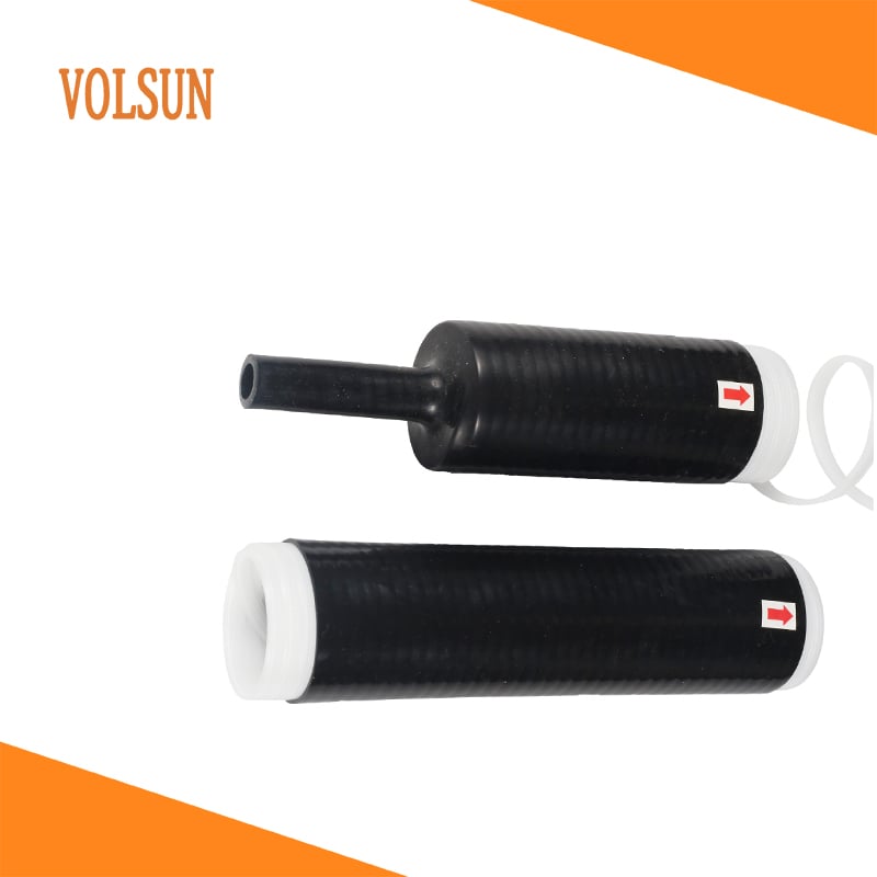 Weather-resistant silicone rubber cold shrink tube