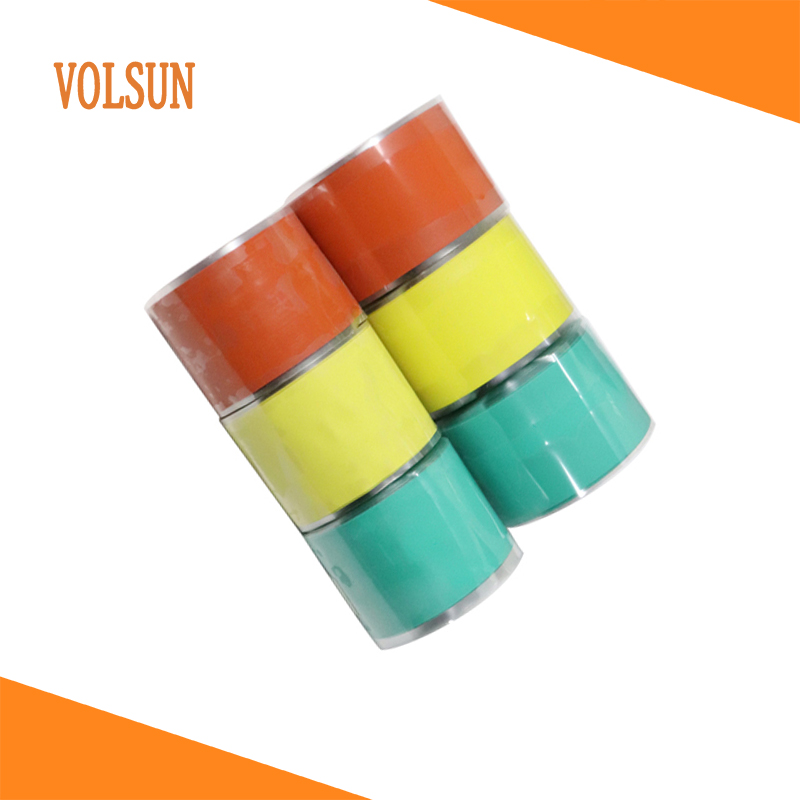 Non adhesive silicone tape can be cut to size and removed without leaving any sticky residue behind.