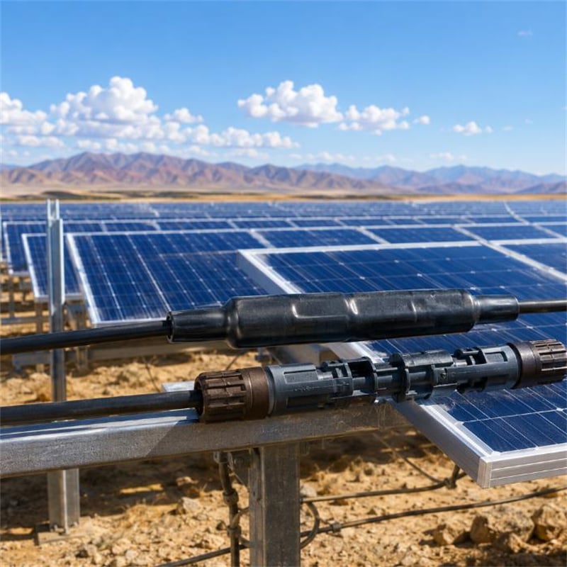 Protecting PV Connectors in Harsh Environments with Silicone Cold Shrink Tubes