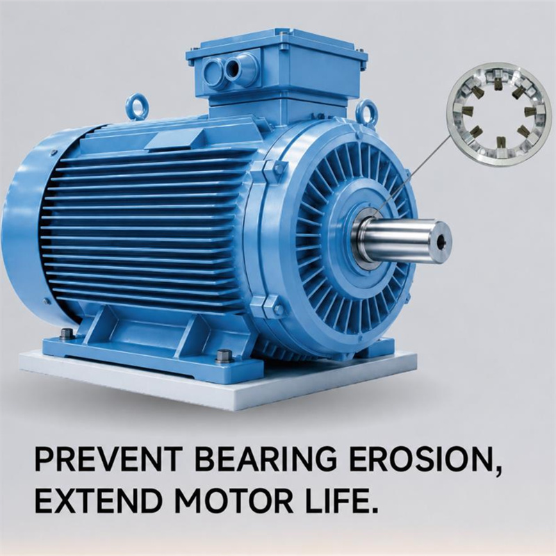 The Risks of Motor Shaft Currents and How Shaft Grounding Rings Solve the Problem