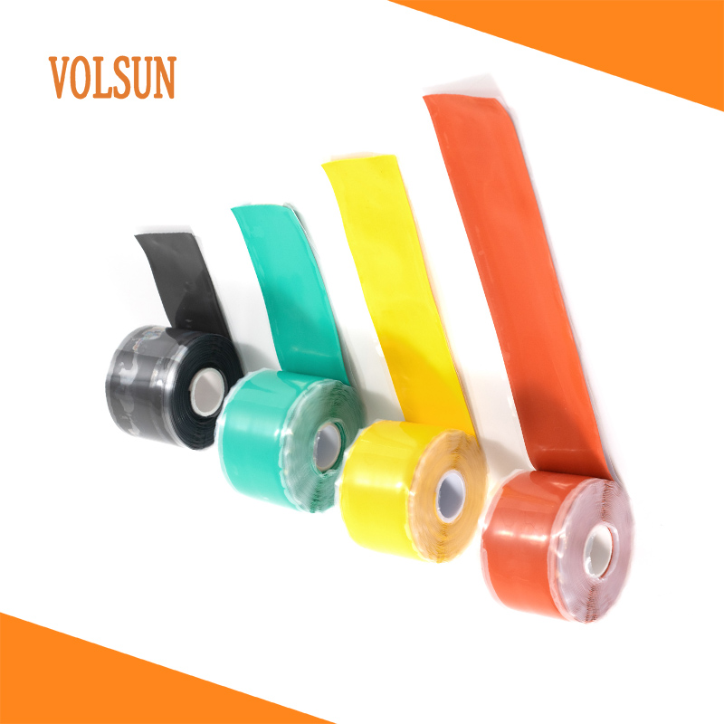 Waterproof and heat-resistant self fusing tape