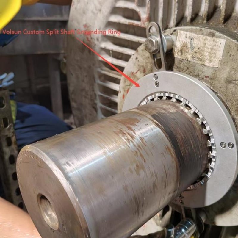 Solving Bearing Currents Without Teardown: Volsun Split Shaft Grounding Ring Solution for a Paper Mill