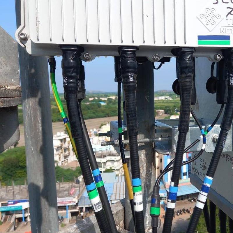 IP68 Silicone Cold Shrink Tube for 4G Telecom Base Stations in India