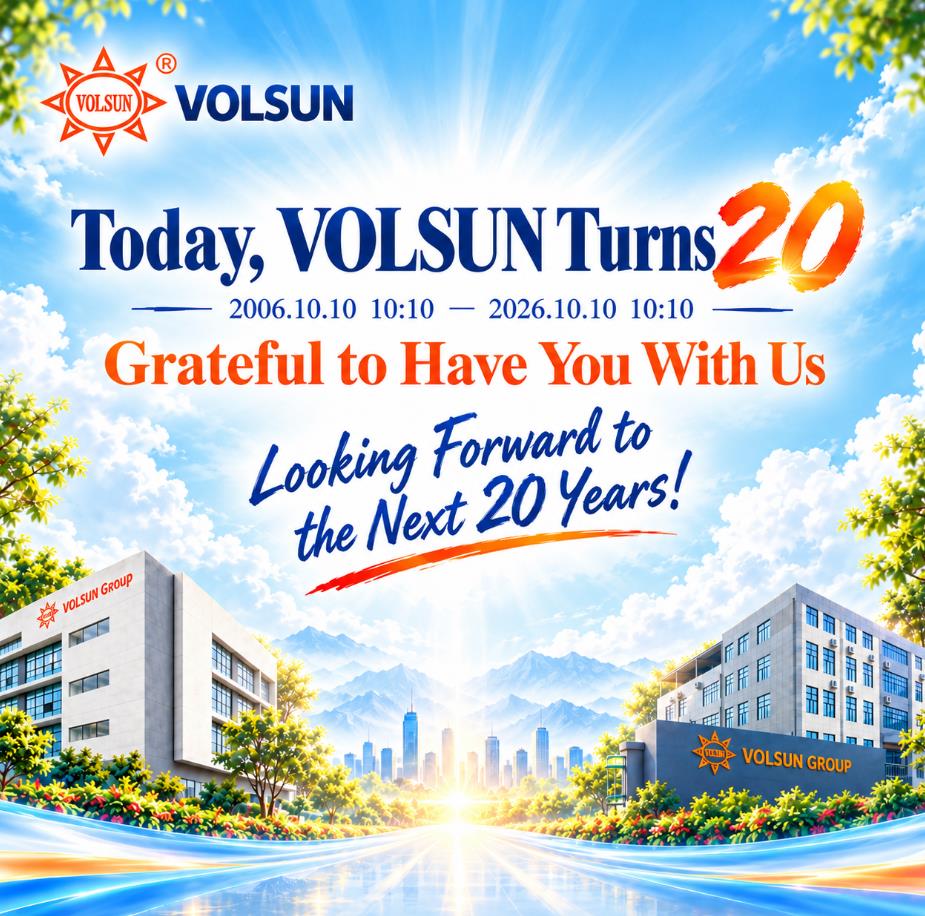 Volsun Celebrates 20 Years: Grateful for Every Step We Have Taken Together