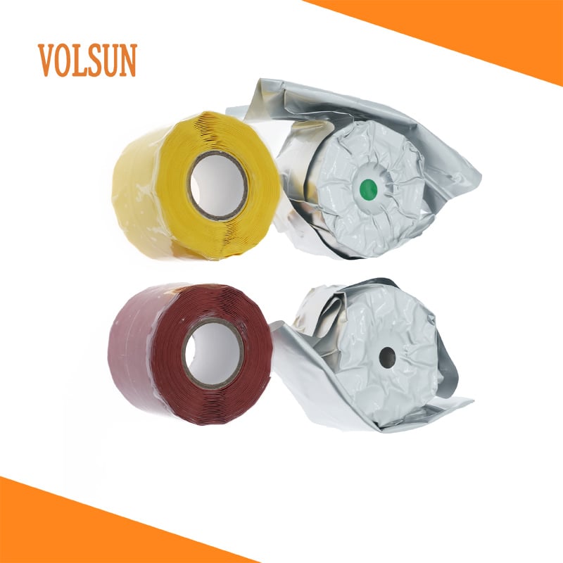 Waterproof self bonding rubber tape for long-lasting seals