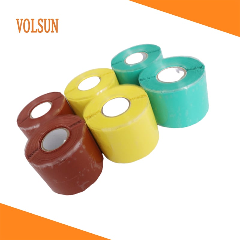Self Fusing Silicone Tape stands up to the elements for outdoor applications.
