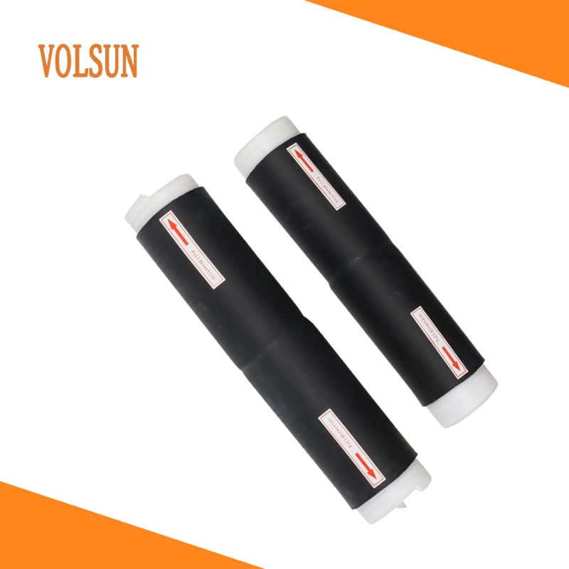 Customized cold shrink tubing for unique applications
