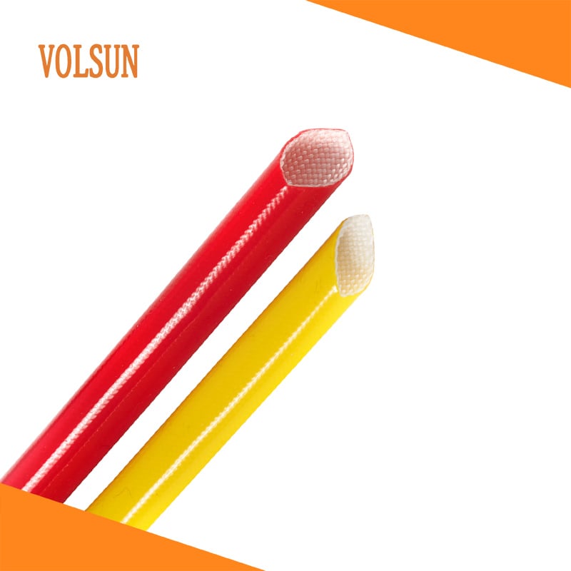 Protect a variety of objects with a fiberglass silicone sleeve.
