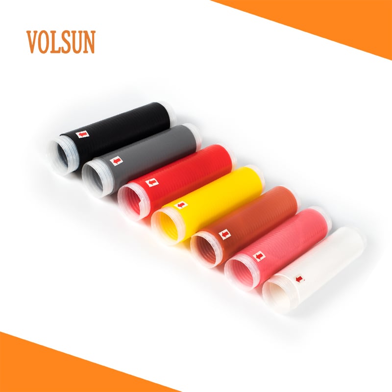 Durable and long-lasting cold shrink tubing for industrial applications