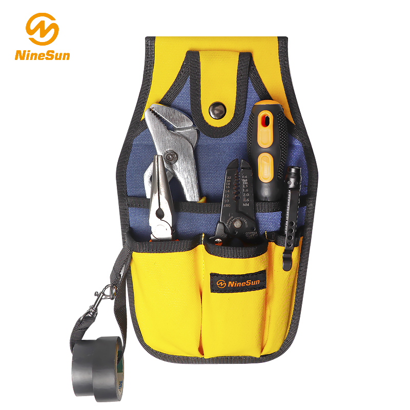 Tool Holder TH-203-CV-YW.BU in Canvas Yellow Blue