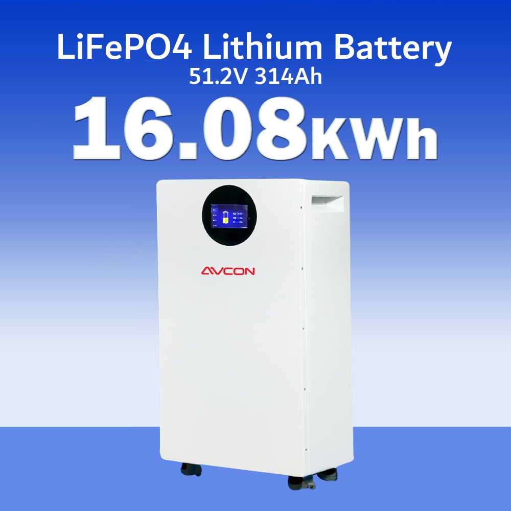 Avcon In stock 16kWh Battery Energy Storage Systems Solar Battery Philippines Warehouse 5Kwh Household LiFePo4 Battery