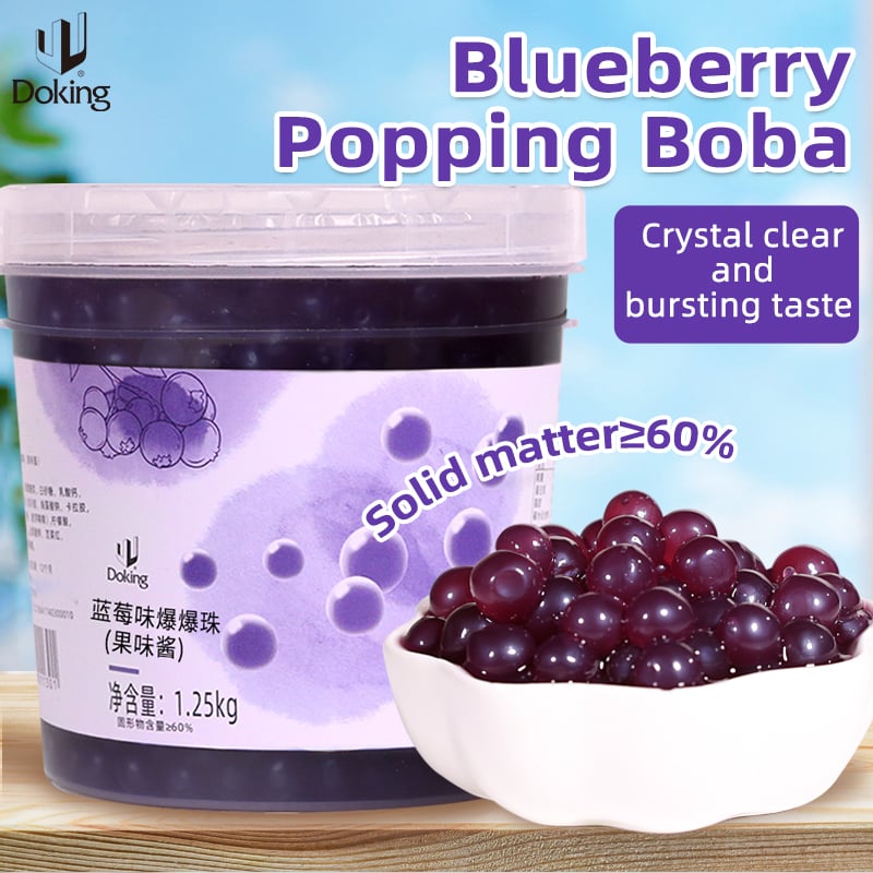 New Plant-Based Popping Boba Flavors Taking Over 2025