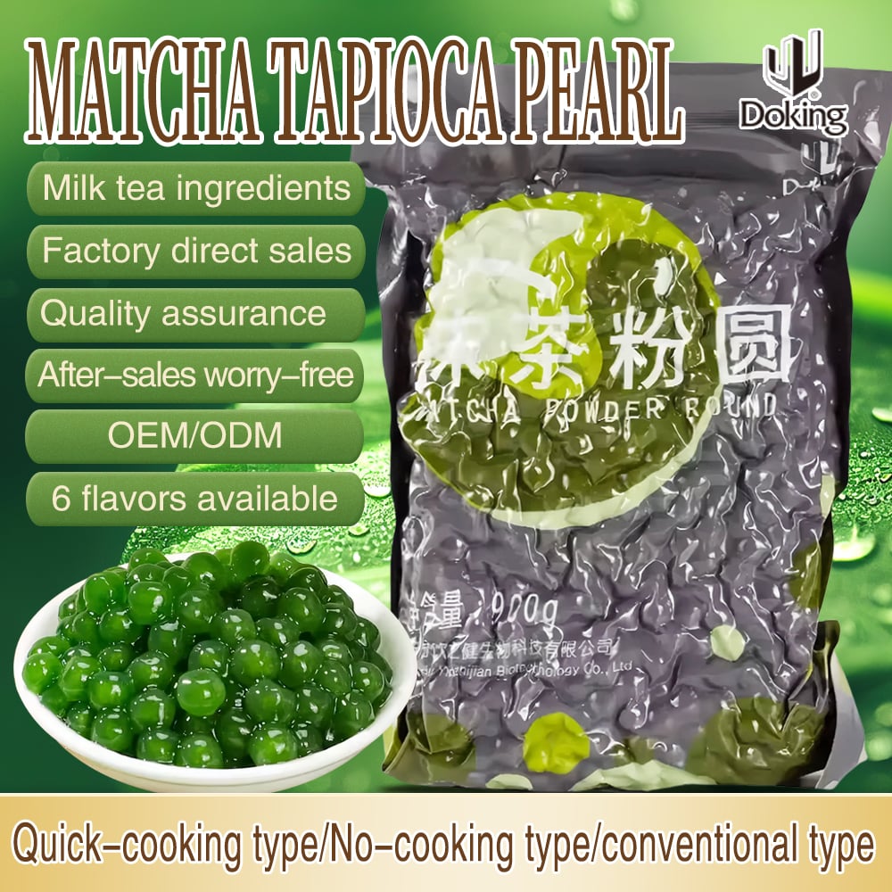 Matcha Tapioca Boba