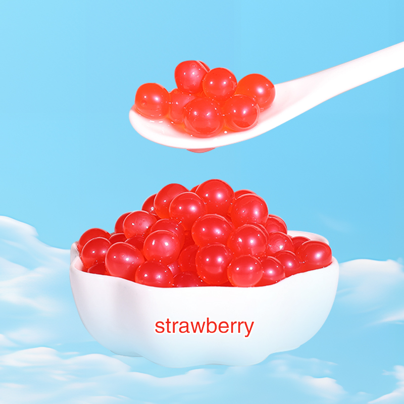 Strawberry Popping Boba factory