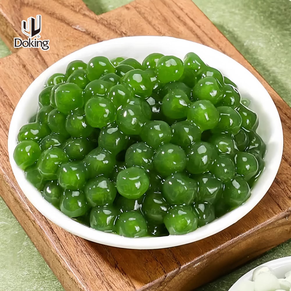 Tapioca pearls resist clumping during extended holding in commercial warmers