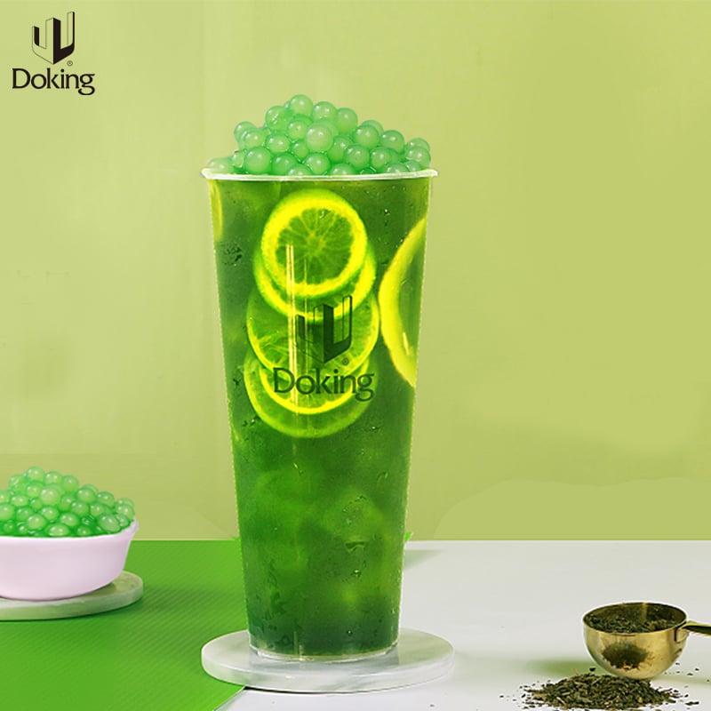Grgeen Grape Popping Boba manufacture