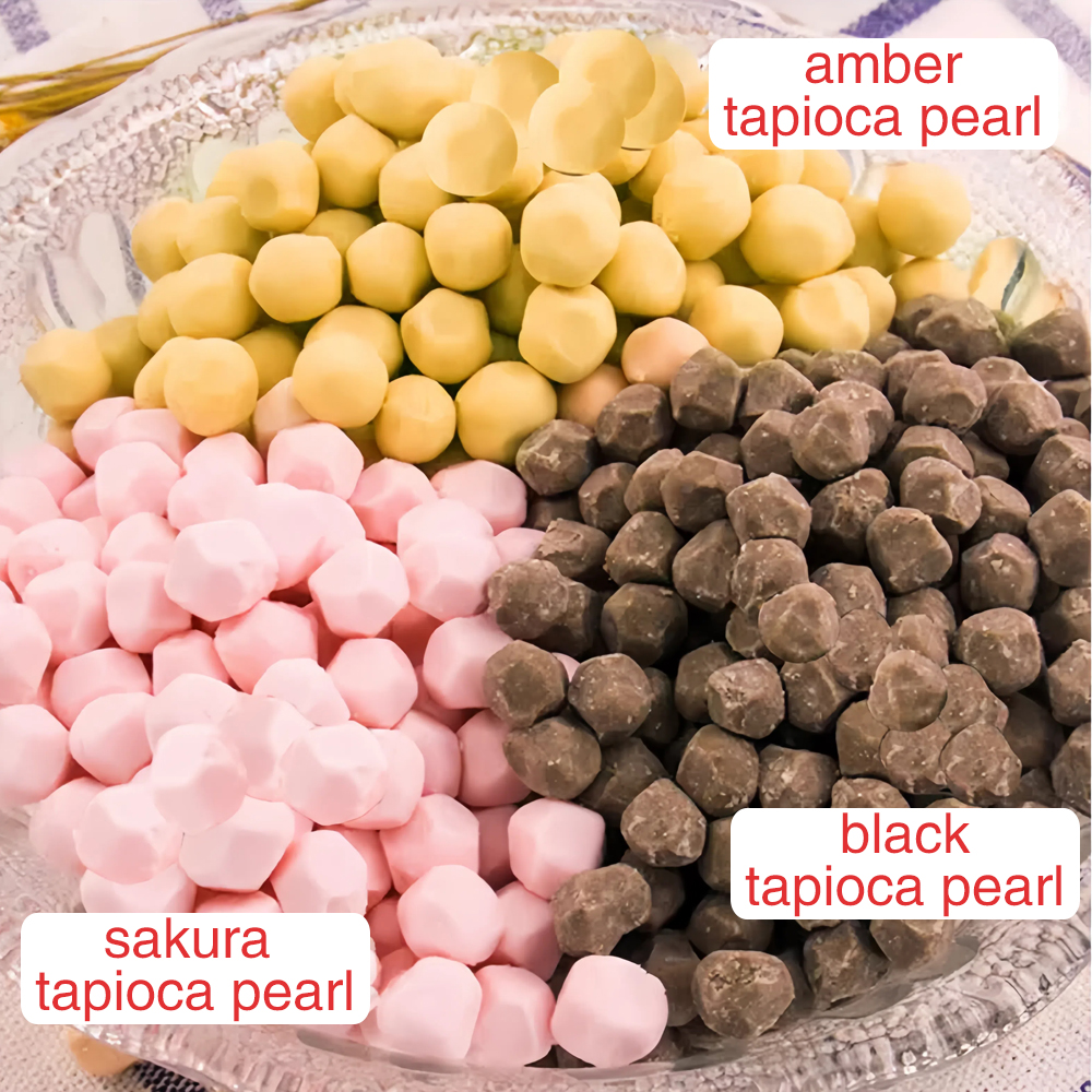Cherry Blossom Tapioca Boba details