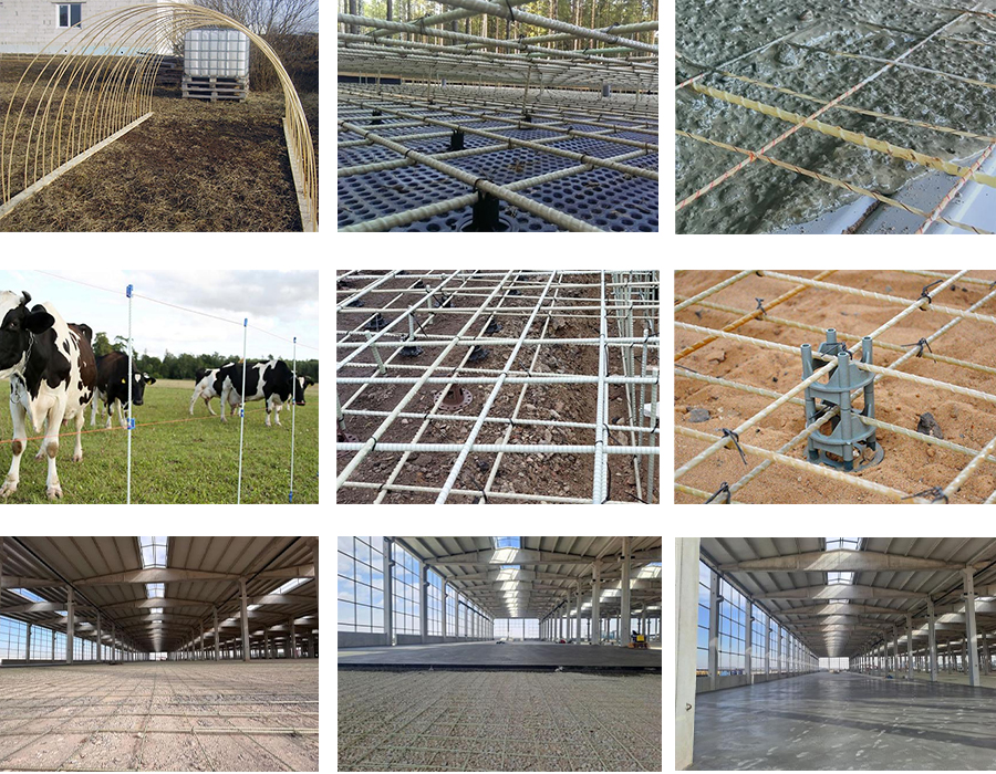 Fiberglass reinforced rebar suppliers for concrete factory