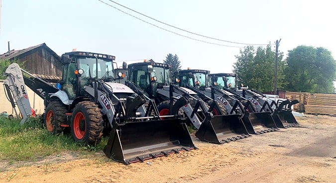 AOLITE Backhoe Loader: Forging Superior Quality with Q355D Steel Plate