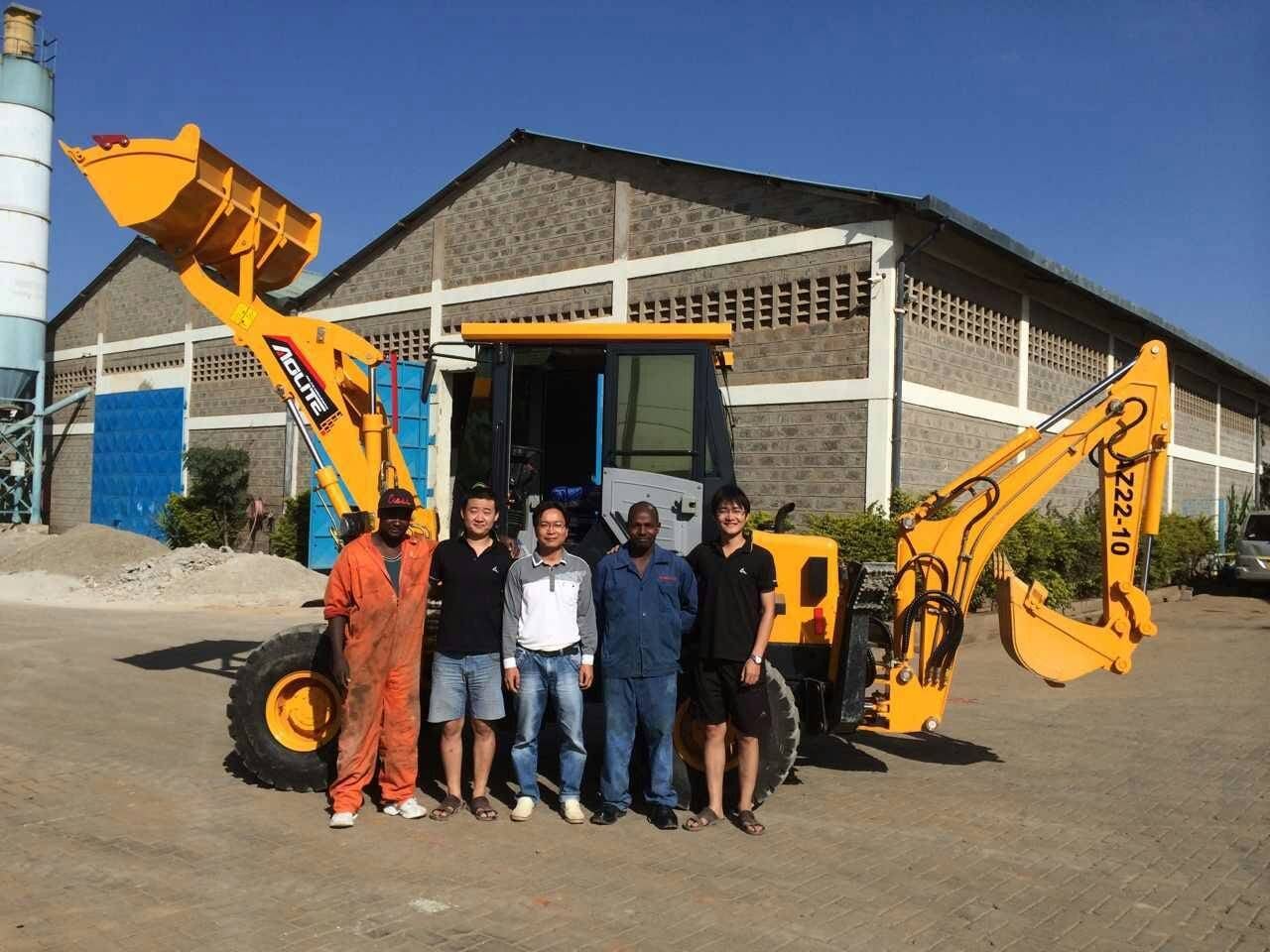 2013: AOLITE’s 1st set of backhoe loaders launched.