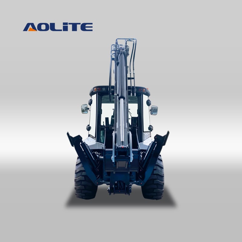 How a backhoe loader with breaker speeds up construction projects
