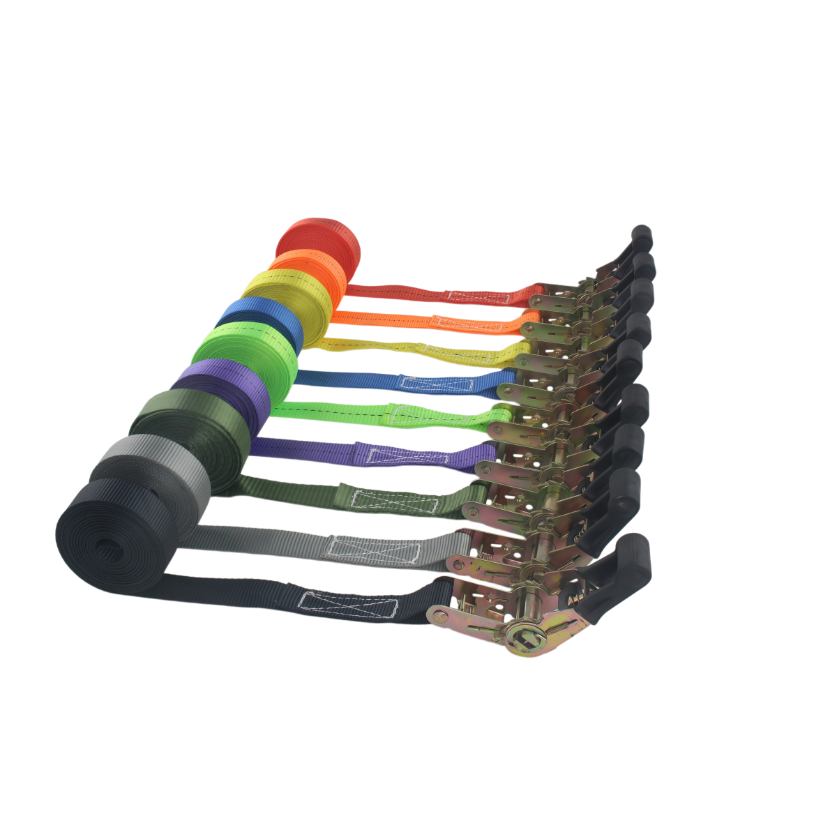 בנייה מש belts פוליאסטר בעלי חוזק גבוה