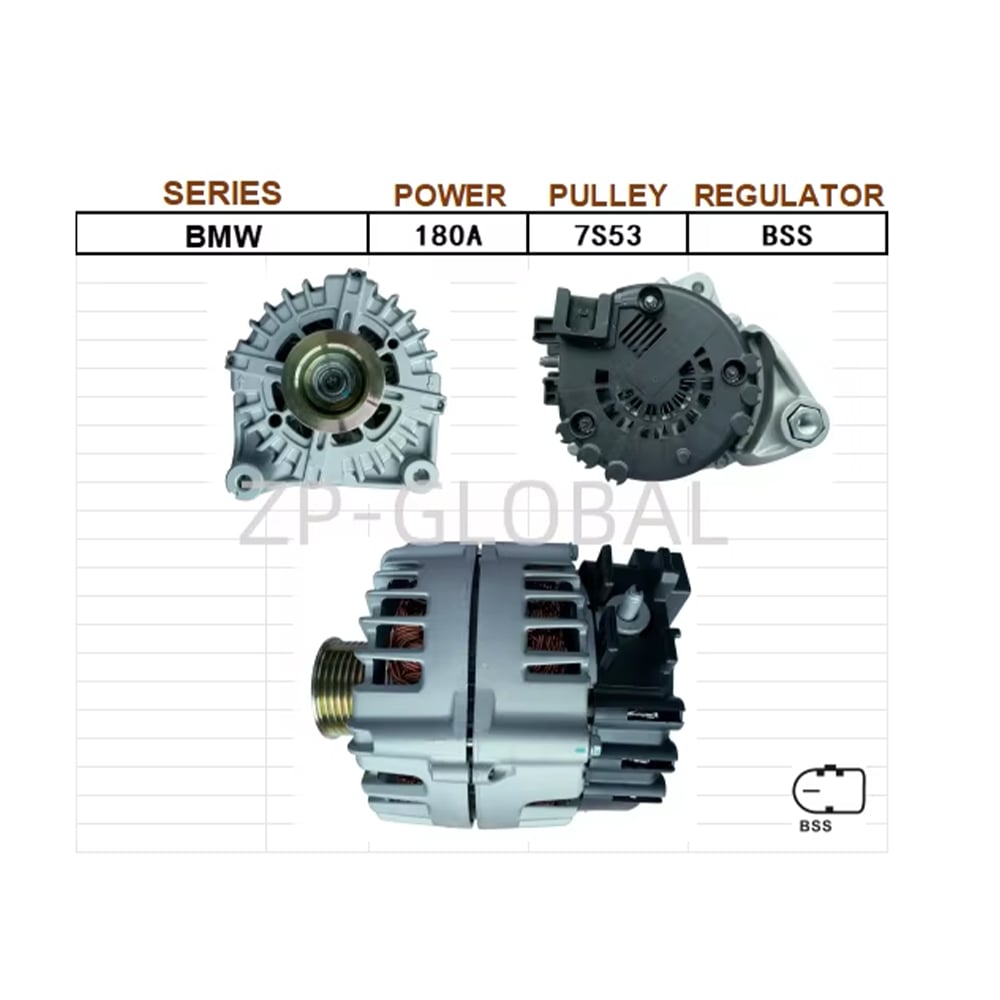 New 12V Voltage Regulator Car Alternator Parts 12317803724/12317808074 for BMW 530/535/X5