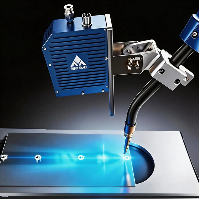 0 gap laser seam tracking system