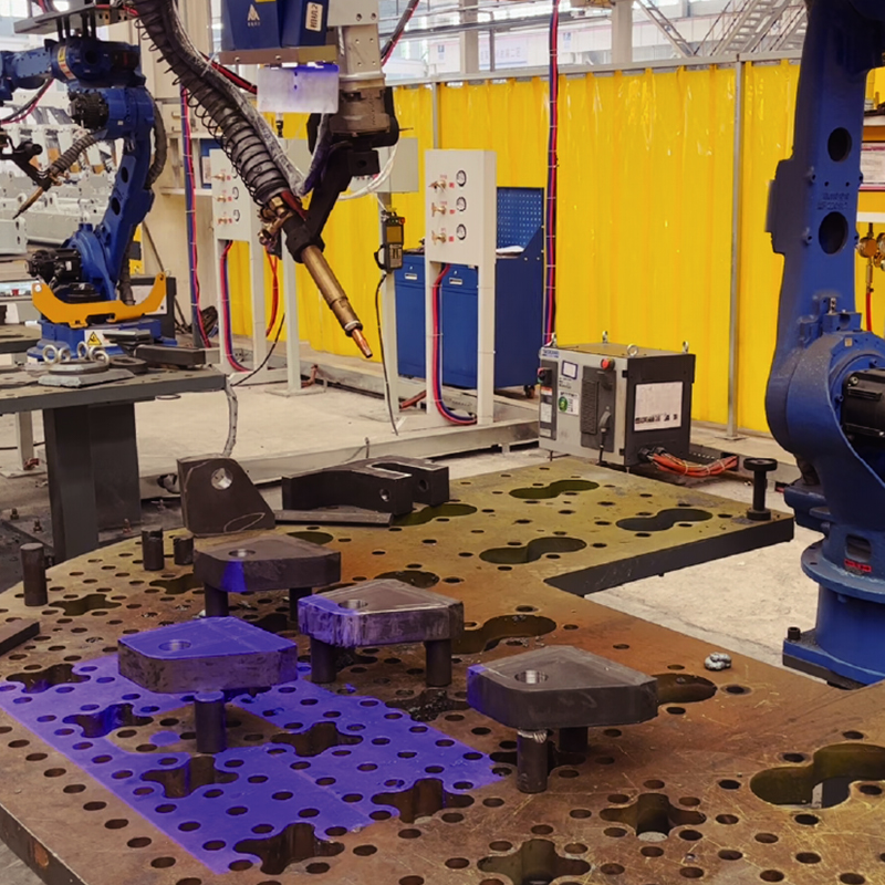 Intelligent Robotic plasma cutting g flexible Robot Station