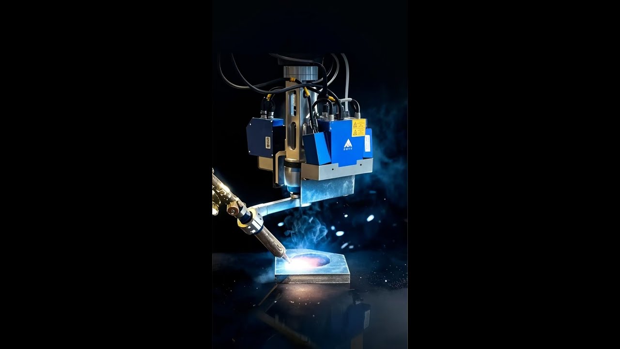 No Programme Intelligent Bevel Cutting robot station.