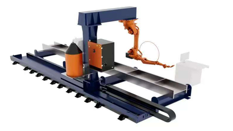 AI+3D Vision, Minyue Technology Shows The Application Of Welding In Steel Structure I-beam Scene