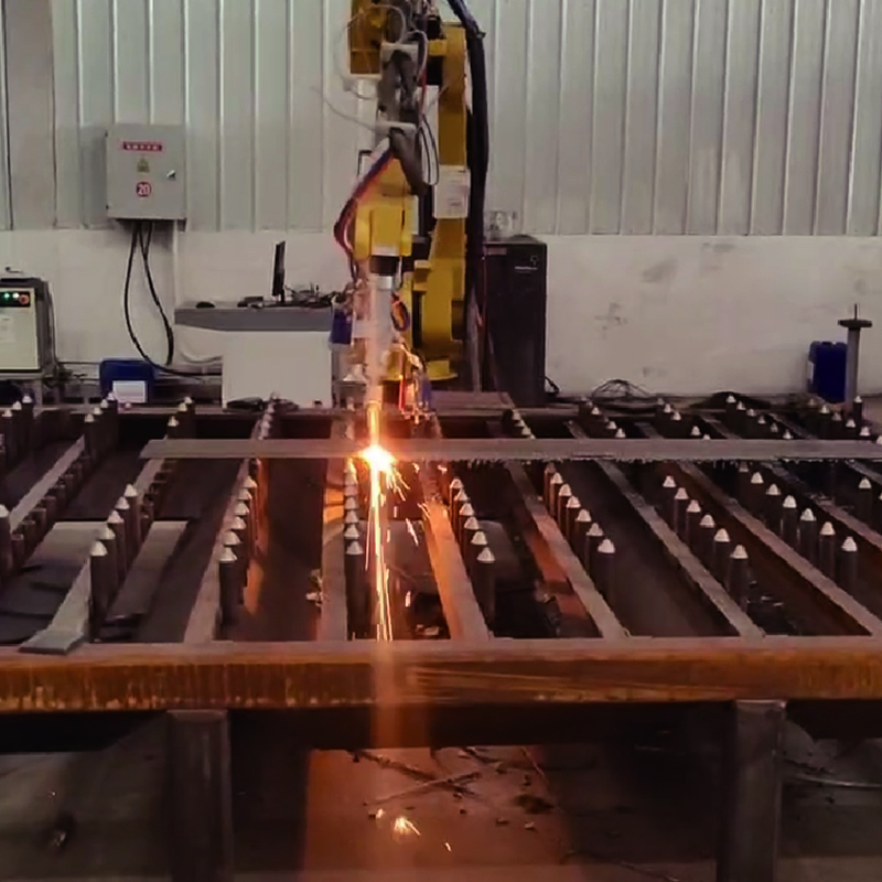 No Programme  Intelligent Bevel Cutting robot station