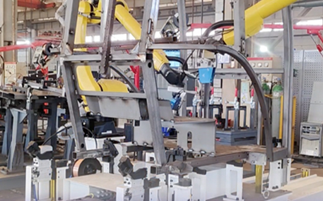 Laser Seam Tracking System For Construction Machinery Cab Welding Project