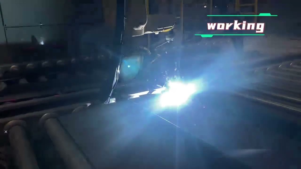 Teach Free Intelligent Welding System for the Shipbuliding Group Vertical Industry