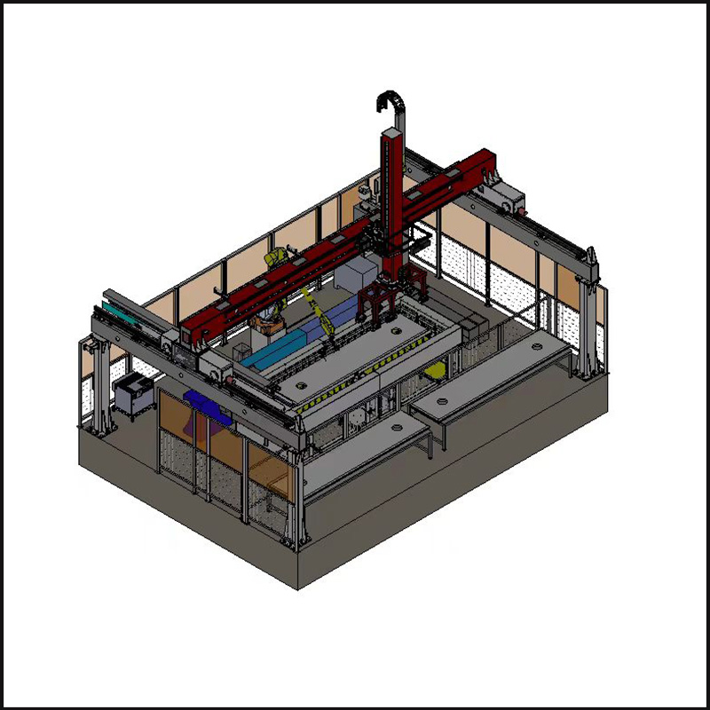 Industrial robots offline programming simulation platform