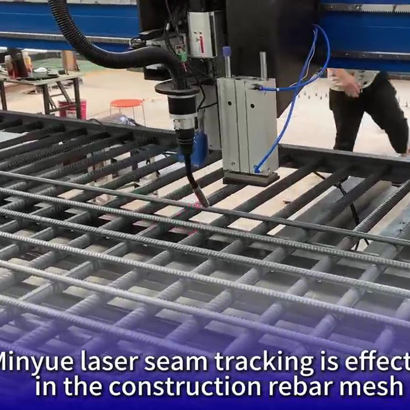 Adaptive Welding，Application of reinforcing mesh welding in the construction industry.