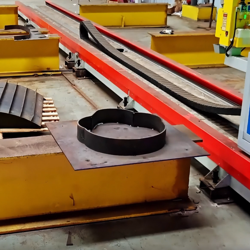 Reverse modeling welding scheme