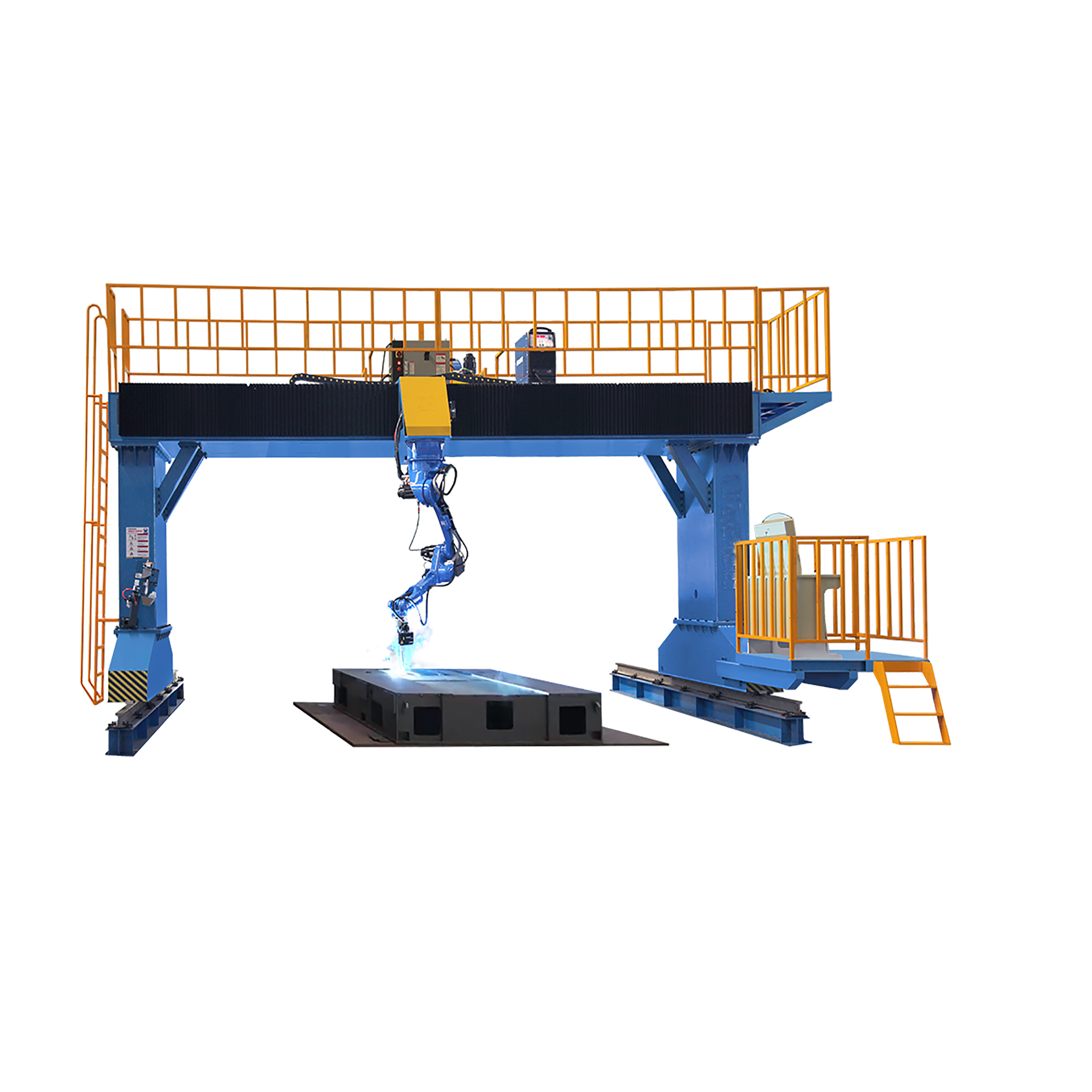 Non teaching Steel Structure Gantry Intelligent Welding Robot