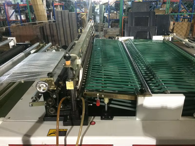 product automatic 3 side plastic pe air bubble film bag making machine892-5