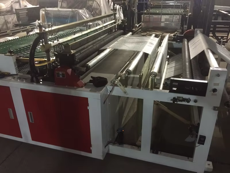 product automatic 3 side plastic pe air bubble film bag making machine892-3
