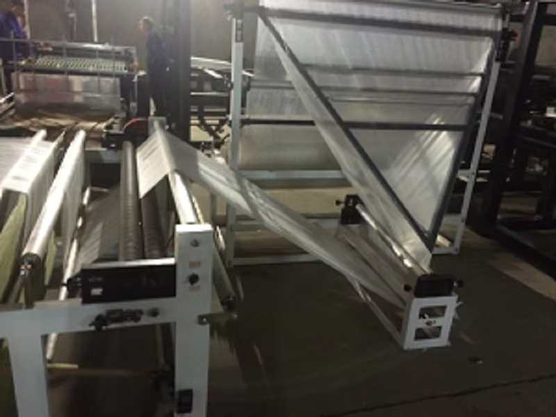 product automatic 3 side plastic pe air bubble film bag making machine892-4