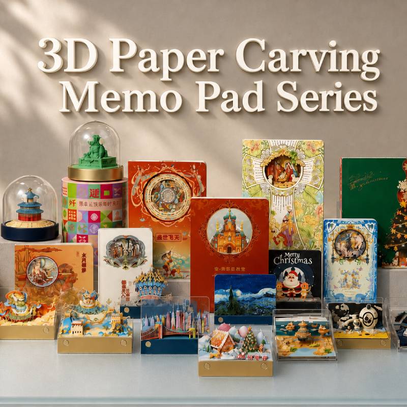 3D Paper Sculpture Products for Wholesale and Custom Orders
