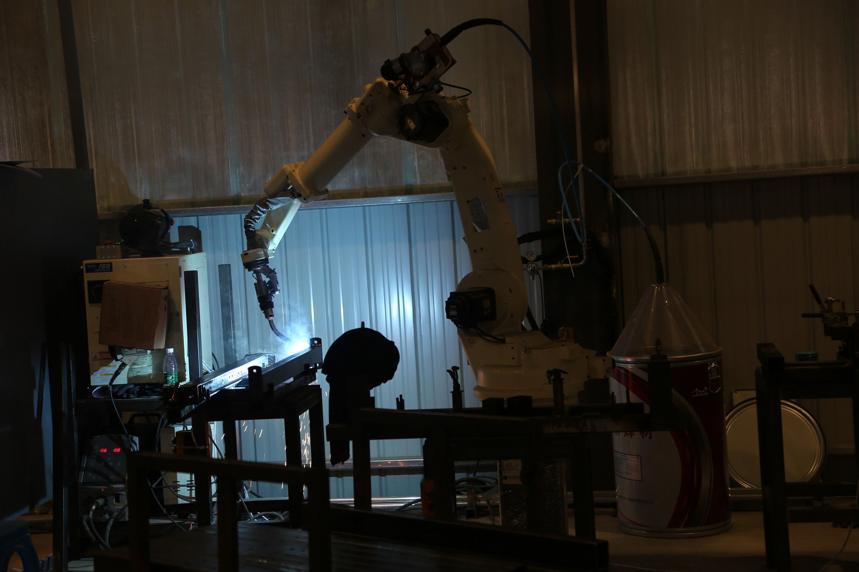 Batch production of robots
