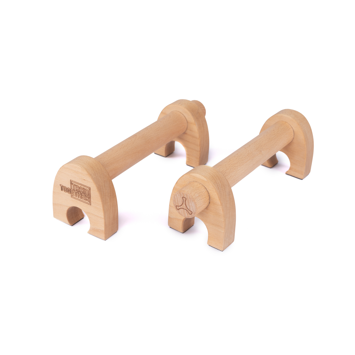 Wooden Parallettes With Magnets