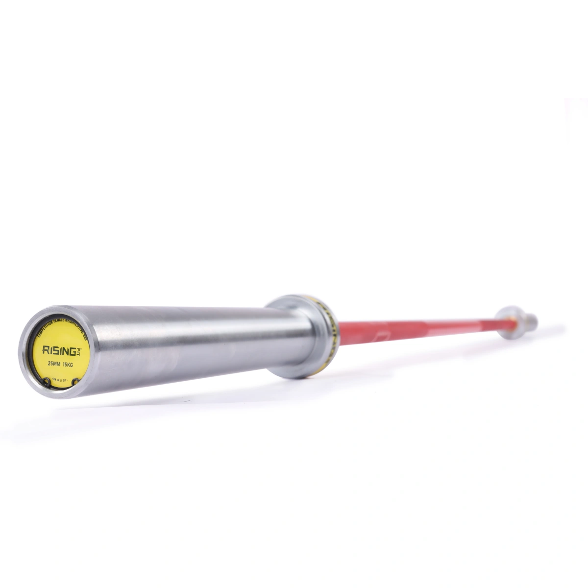 Competition female weightlifting bar
