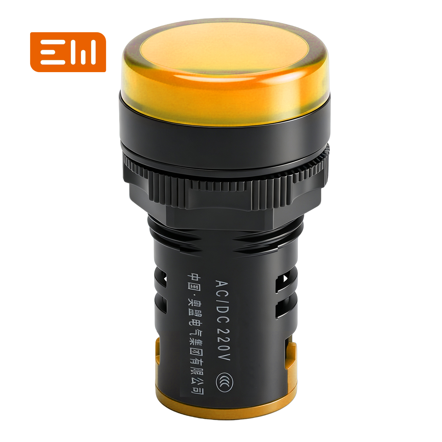 AD16-22DS LED/SMD Power Indicator Lights with Bright Light Signal 12V 24V 220V 380V Plastic Material 22mm