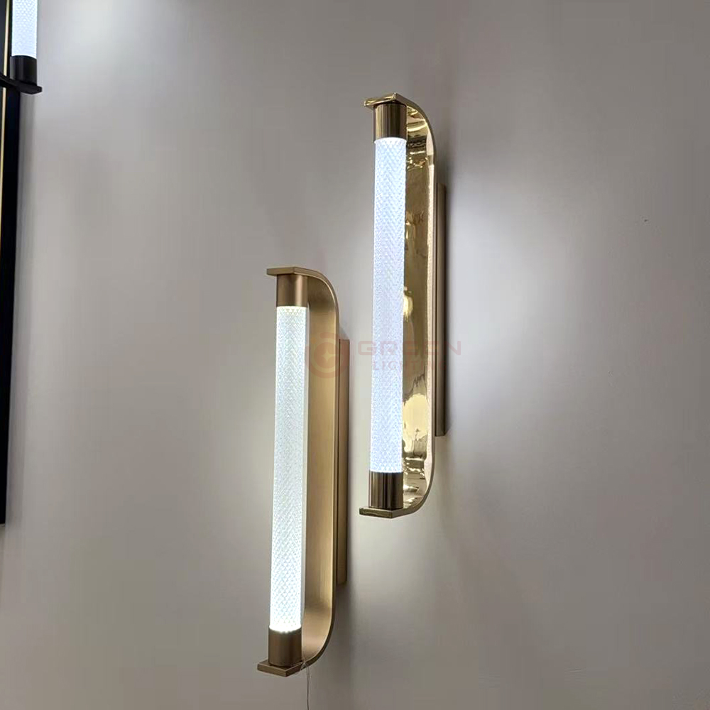 Modernong Nordic na LED Wall Lamp na may Gold na Metal na C-Shape at Milky White na Glass na Shade, 220V na Wall-Mounted na Lampara para sa Bedroom, Home Office, at Hotel
