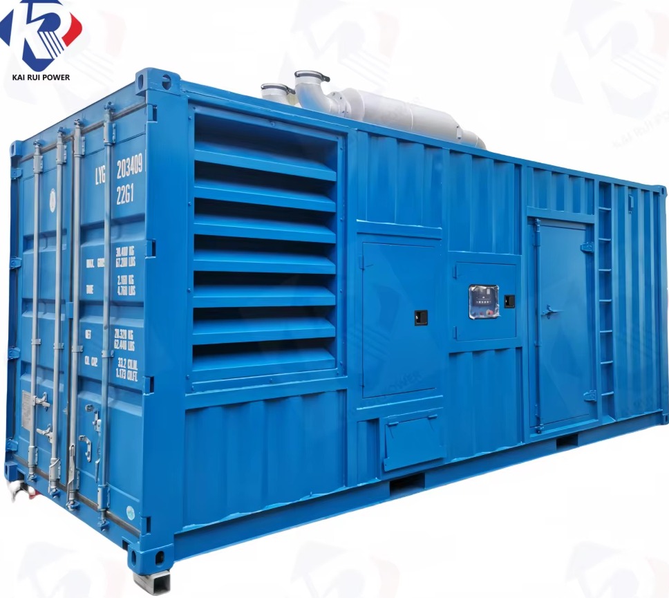 KR hot selling 1000KW 1250KVA genset diesel generator for container diesel power generator supplier