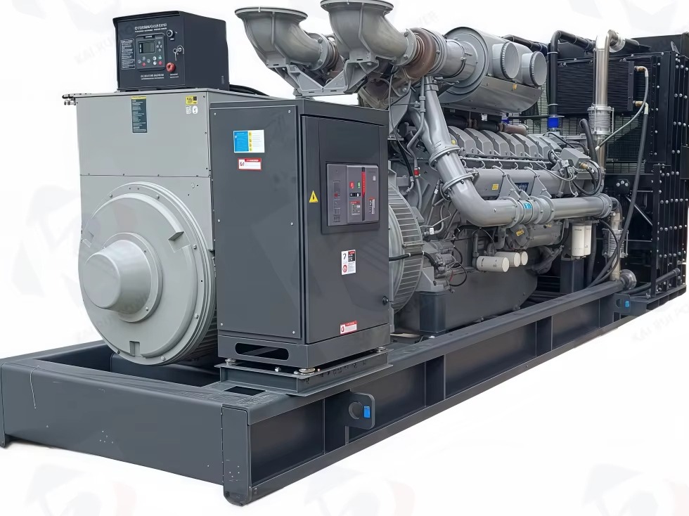 Kairui 2050kva 1640kw open type cum mins emergency power diesel engine generator power diesel power plant generator manufacture